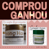 Máscara Strong Hair + Máscara de Jaborandi